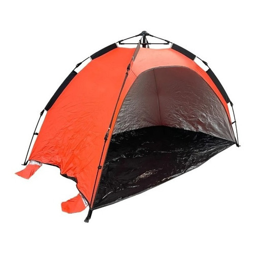 Carpa Playera Automática Protección Uv, Naranja