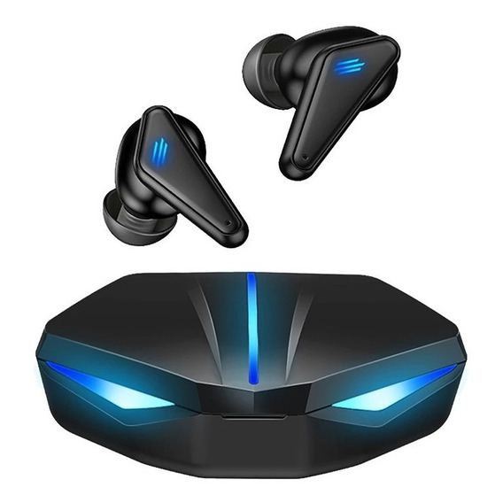 Auriculares Bluetooth 5.0 Inalámbricos K55 Tws Game Sports Color Negro