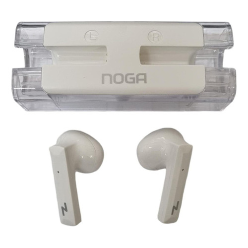 Auriculares Inalámbricos Bluetooth Noga Ng-btwins 36 Color Blanco