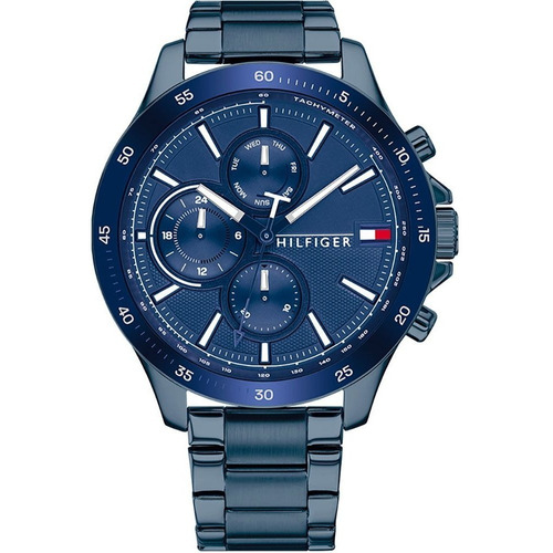 Reloj Tommy Hilfiger 1791720 Hombre Azul Multifunción Acero