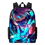 Bolsa Masculina Feminina Mochila Personagens Animados Naruto Desenho Do Tecido M11