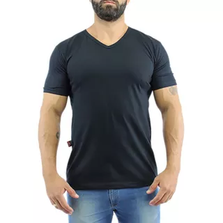 Promoçao Gola V Malha Camiseta Tamanho Normal E  Plus Size