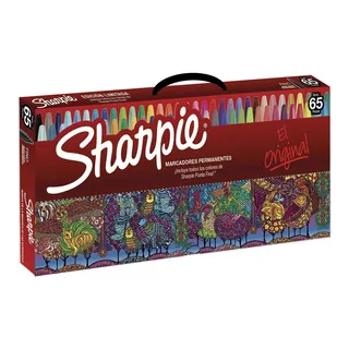 Marcadores Sharpie Edición Especial Set 65 Colores Color Multicolor