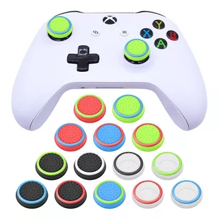 Pack 12 Grips Silicón Para Xbox One X S Ps5 Joystick Goma