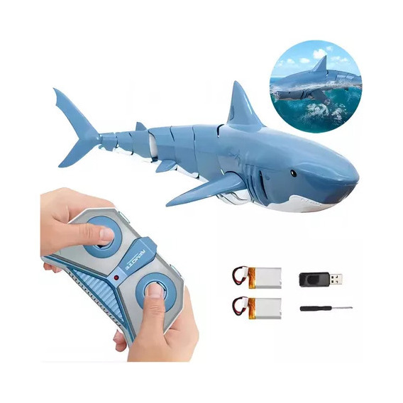 Juguetes De Control Remoto De Shark Regalos Para Niño