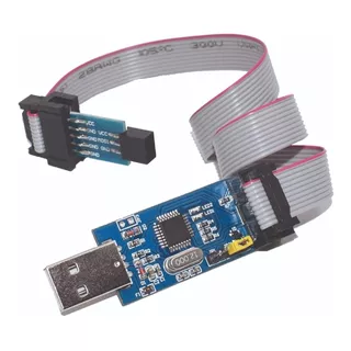 Set Programador Usbasp Usbisp Usb Atmel Isp Asp Avr 