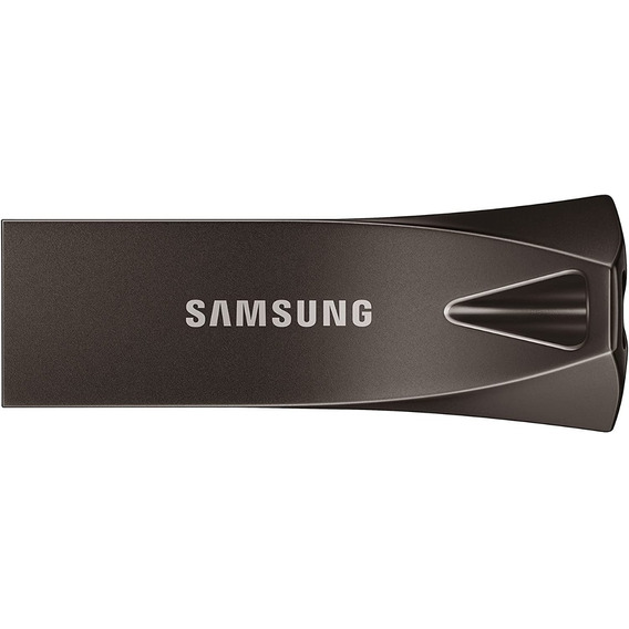 Memoria USB Samsung Bar Plus MUF-128BA 128GB 3.1 Gen 1 gris oscuro