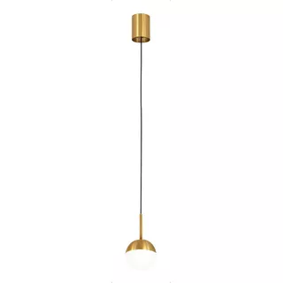 Luminária Lustre Pendente Sphera Bubble Dourado Luxo 1704