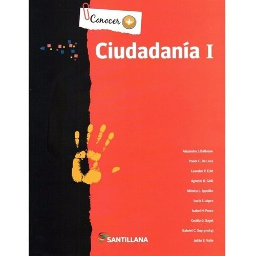 Ciudadania 1 - Conocer     2013-equipo Editorial-santillana