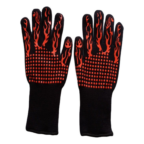 Guantes De Alta Temperatura Horno De Hornear Bbq 2 Piezas