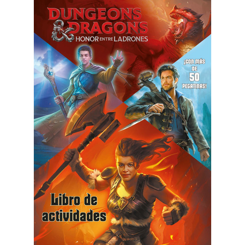 DUNGEONS & DRAGONS. HONOR ENTRE LADRONES. LIBRO DE ACTIVIDADES, de Dungeons & Dragons. Editorial Planeta Junior, tapa blanda en español
