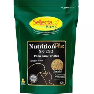 Sellecta Nutrition Plus Sr 250 Papa P/ Filhotes Flocada 300g