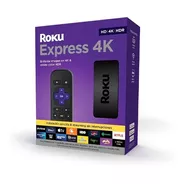 Roku Express 3941 4k+ Hdr10 1gb Ram 4gb Control Remoto