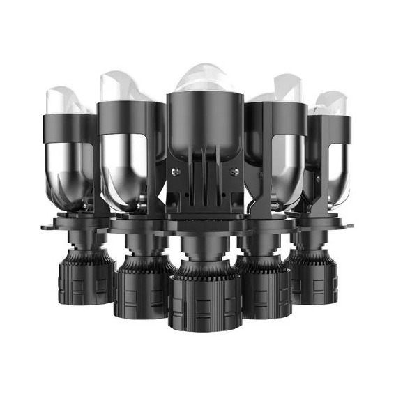 Foco Led H4 Pequeño Para Coche 2pc