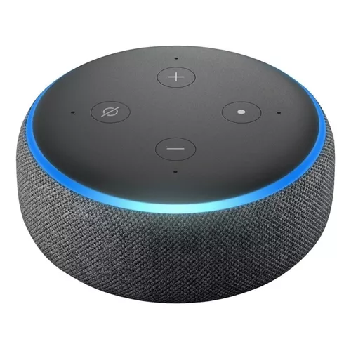 Echo Dot 3rd Gen con asistente virtual Alexa carbón 110V
