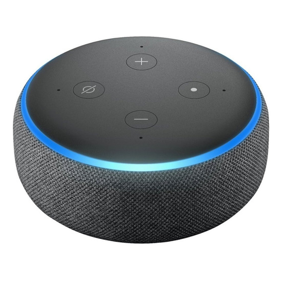 Amazon Echo Dot 3rd Gen con asistente virtual Alexa carbón 110V/240V