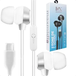 Fone De Ouvido Com Microfone Tipo - C Extra Bass Preto 1m no Mercado Livre com oferta e cupom de desconto