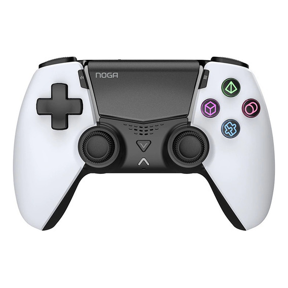 Joystick Gamepad Inalámbrico Noga Para Pc Y Ps4 Ng-4550x - Color Blanco