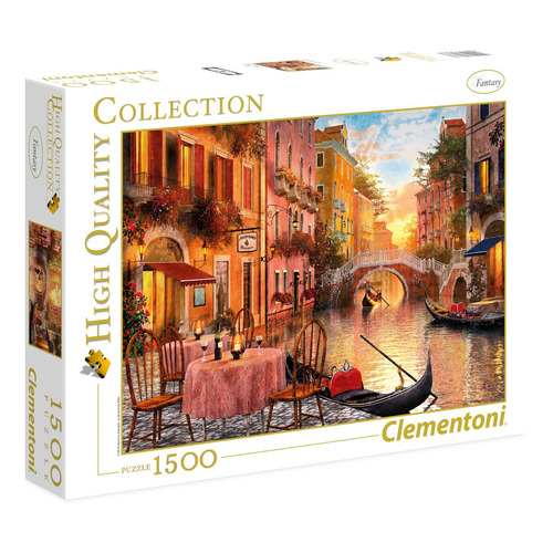 Rompecabezas Clementoni High Quality Collection Venezia 31668 de 1500 piezas