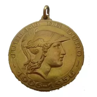Medalha Lanifícios Minerva Sp 1906 A 1956. Frete Grátis.