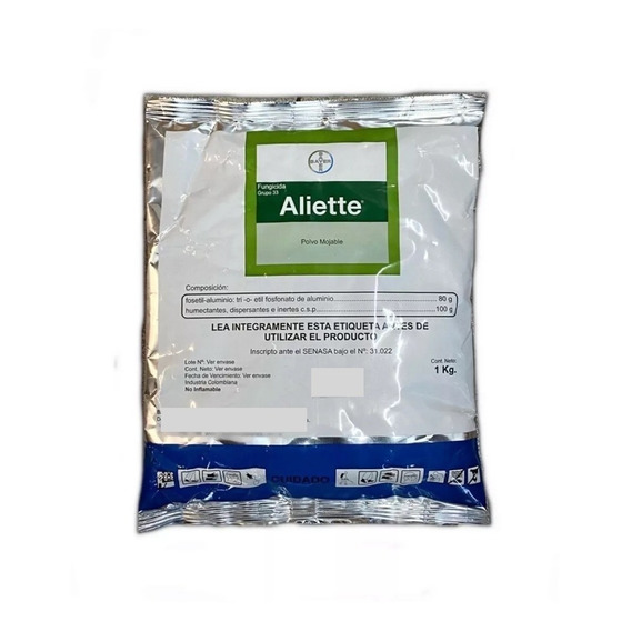 Fungicida Aliette Bayer Fosetil Aluminio 80% X 1 Kg