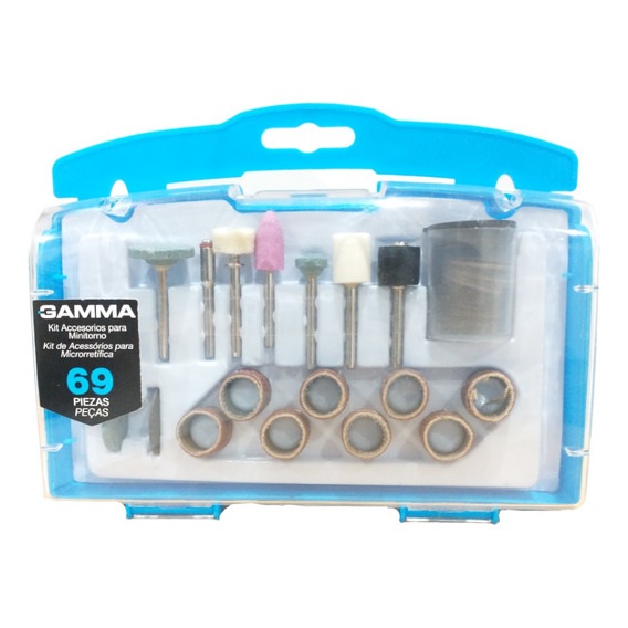 Kit De Accesorios Para Minitorno Gamma Estuche De 69 Piezas