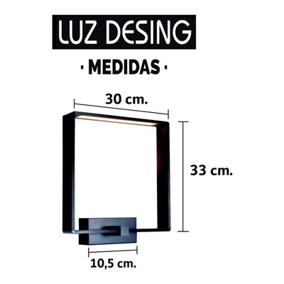 Aplique Led Saona Moderno 8w Diseño Minimalista Mg