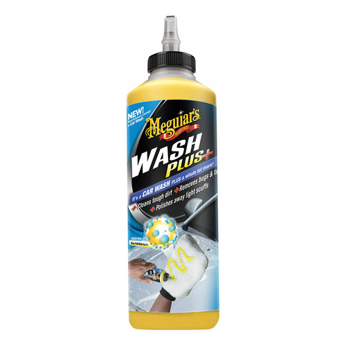 Shampoo Car Wash Plus, Marca Meguiars, Modelo G25024