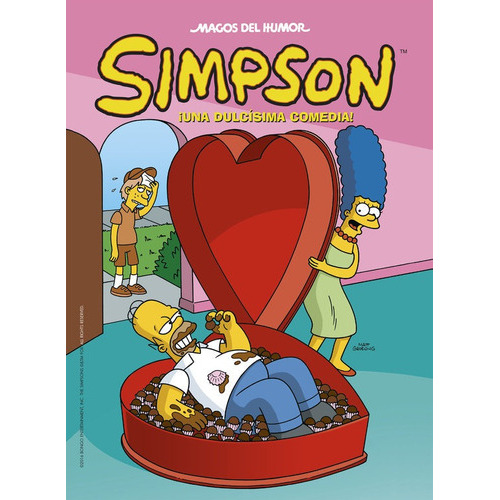 Una dulcÃÂsima comedia (Magos del Humor Simpson 51), de Groening, Matt. Editorial Bruguera Ediciones B, tapa dura en español