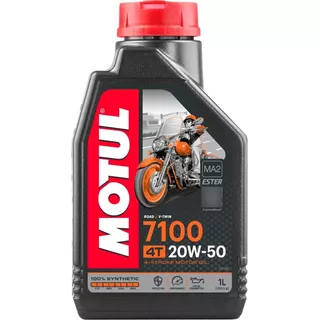 Aceite Para Motor Motul Sintético 20w-50 Para Motos Y Cuatriciclos De 1 Unidad