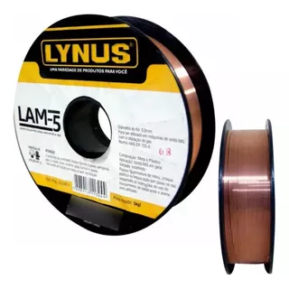 Arame Para Solda Mig 0,8mm Lynus 5kg