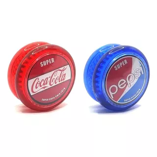 Io-io (ioio,yo-yo) De Rolamento Coca Profissional Kit Com 2 Cor Coca Vermelho/pepsi
