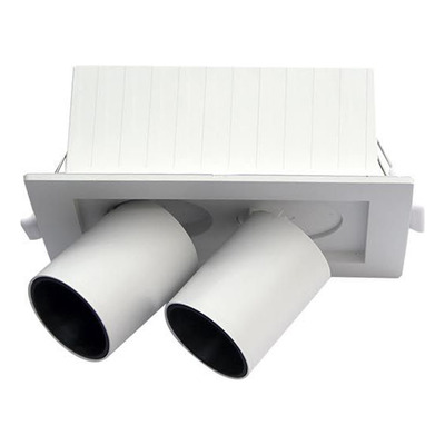 Spot Movil Embutir Scl-sochi 2 Led Integrado 6w Calidad Vk