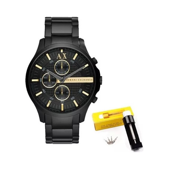 Reloj Armani Exchange Ax2164 Negro Caballero Original