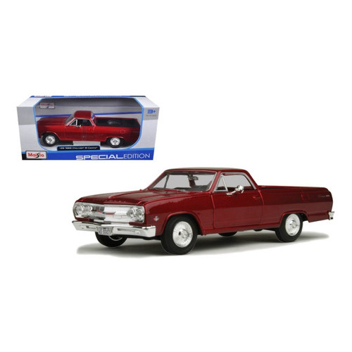 1/25 Maisto 1965 Chevrolet El Camino Color Rojo