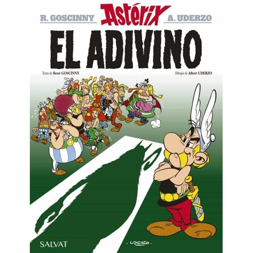 Asterix El adivino, de Rene Goscinny. Serie Deluxe, vol. Único. Editorial Bruno, tapa dura, edición pasta dura en español, 2017