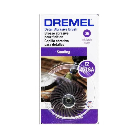 Cepillo Abrasivo Minitorno Dremel Ez-lock Ez471 Sa Grano 36