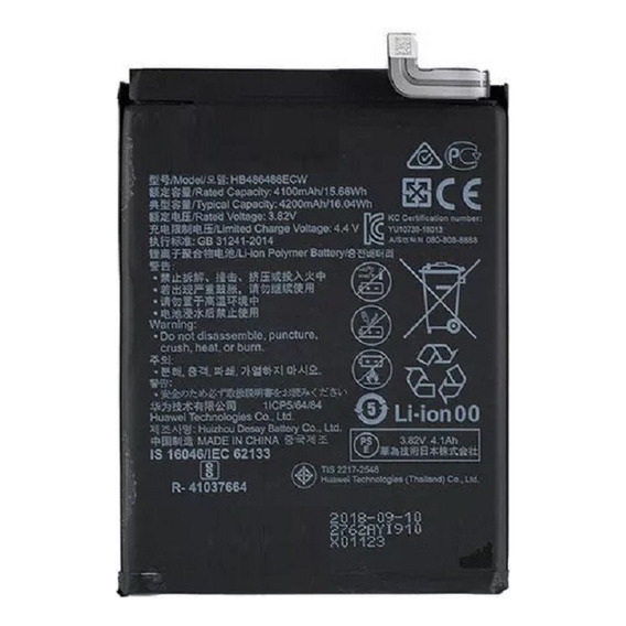 Bateria Para Huawei P30 Hb436380ecw