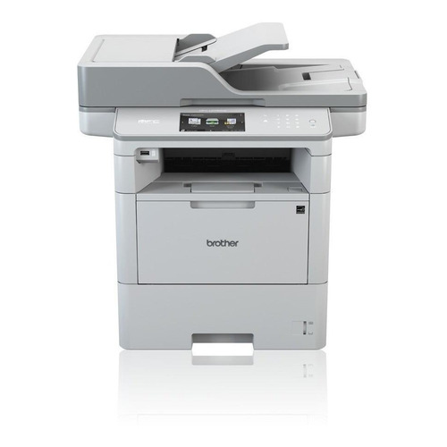 Impresora multifunción Brother MFC-L6900DW con wifi blanca y gris 110V - 120V