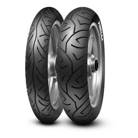 Combo X 2 Cubiertas 110/70-17 Y 130/70-17 Pirelli Sport Demo