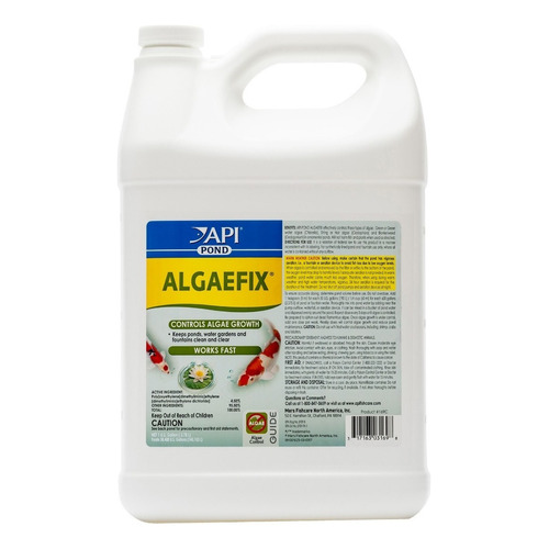 Api Algaefix Pond 3.8l Para Control De Algas En Estanques