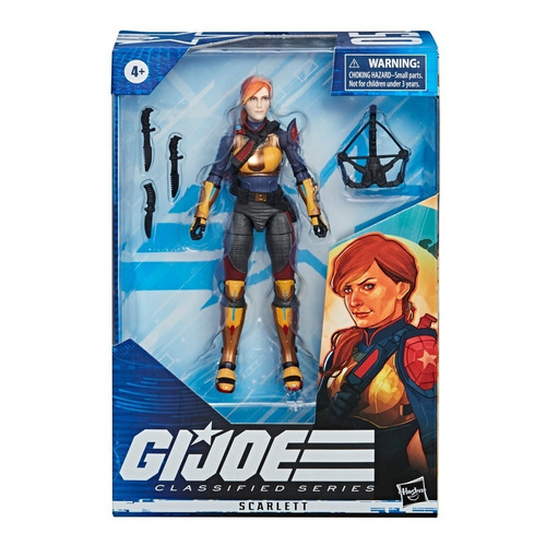 Gijoe Scarlett Classified Series Figura Premium 15 Cm Hasbro