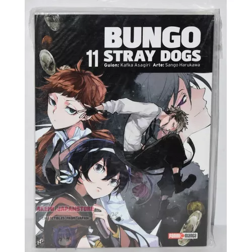  Editora Panini lança o mangá Bungo Stray Dogs