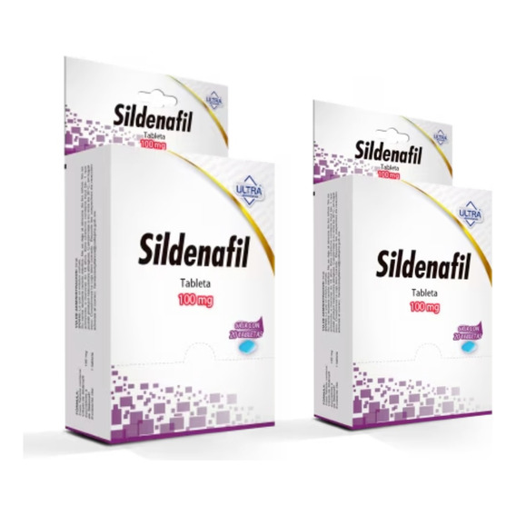 Sildenafil 100 Mg 40 Tabletas Pack Genérico De Viagra