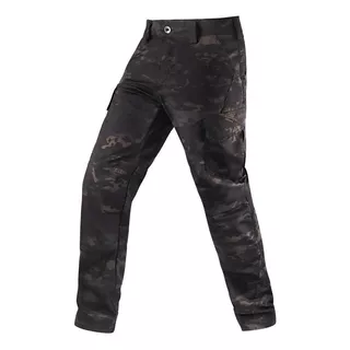 Calça Tática Platoon Invictus Militar Multicam Black War Rip