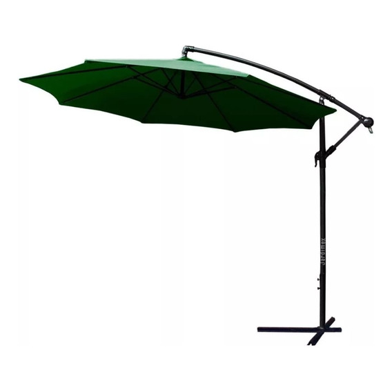 Parasol Sombrilla 3 M Soporte Pedestal Playa Patio Jardin