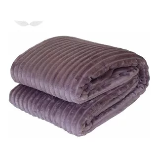 Manta Coberta Cobertor Canelada Quente Queen 2,40x2,20m