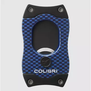 Cortador De Puros Colibri Guillotina Recto Carbon Blue/black