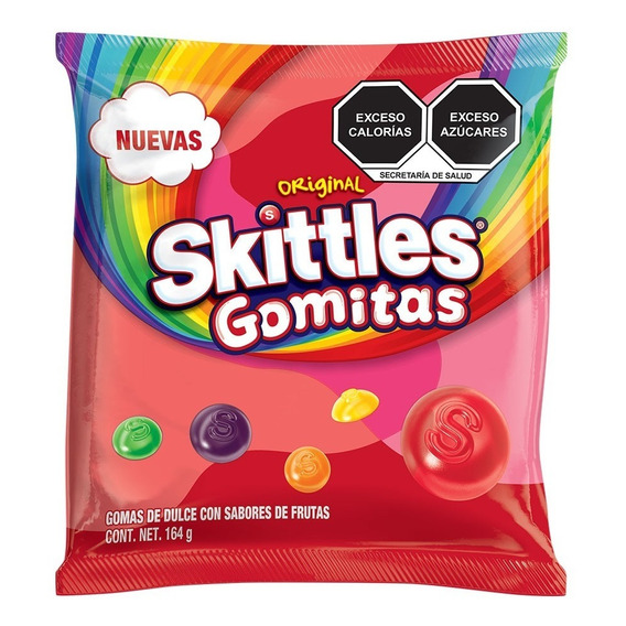 Skittles Gummies, Gomas De Dulce Sabor Original, 164g