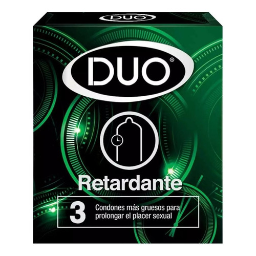 Condones Duo Retardante X 3 Und - Unidad